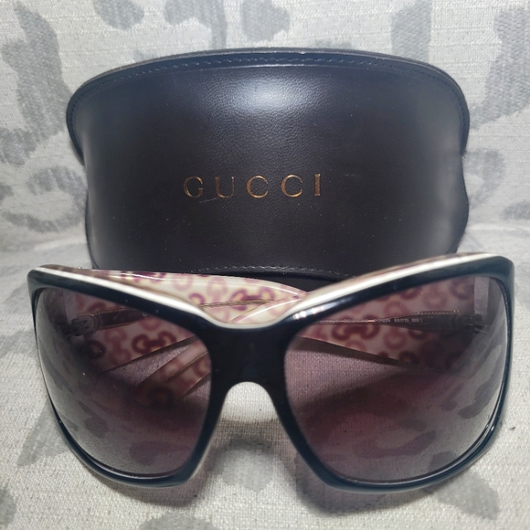 Gucci Havana 2902S Sunglasses Horsebit Black